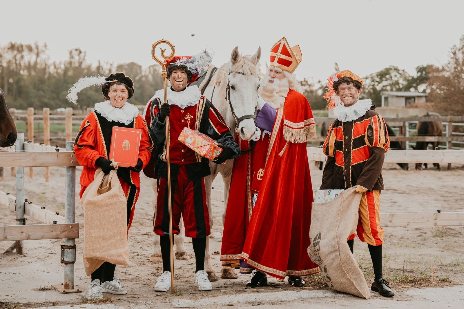 Sint & Piet op bezoek 🎁, Ophalen