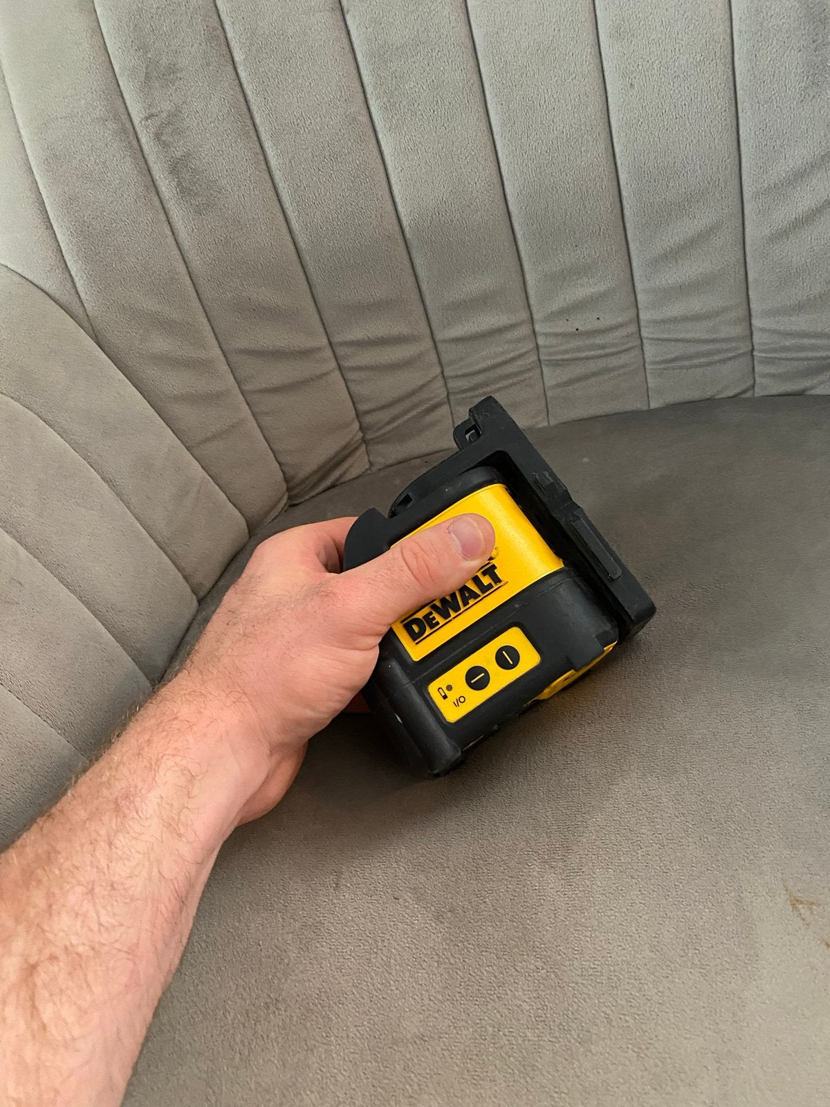 DeWalt LaserChalkLine Laser Waterpas, Ophalen of Verzenden, Zo goed als nieuw, Licht
