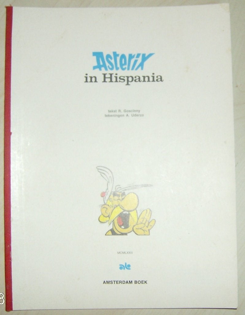 Asterix in Hispania - Vintage stripboek, R. Goscinny, A. Uderzo, Eén stripboek, Ophalen of Verzenden, Zo goed als nieuw