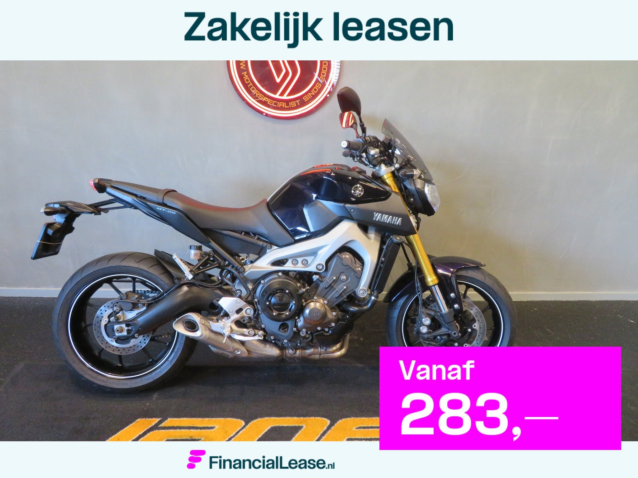 Yamaha MT 09 MT 09 ABS STRIPING TOP!, Meer dan 35 kW, 847 cc, Naked bike, Gebruikt