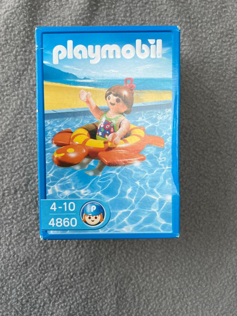Nieuw in doos. Playmobil 4860 meisje met zwemband., Kinderen en Baby's, Speelgoed | Playmobil, Ophalen of Verzenden