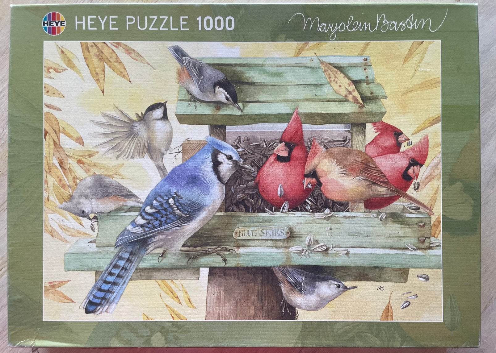 Marjolein Bastin puzzel 1000 st, Ophalen of Verzenden, 500 t/m 1500 stukjes, Gebruikt, Legpuzzel