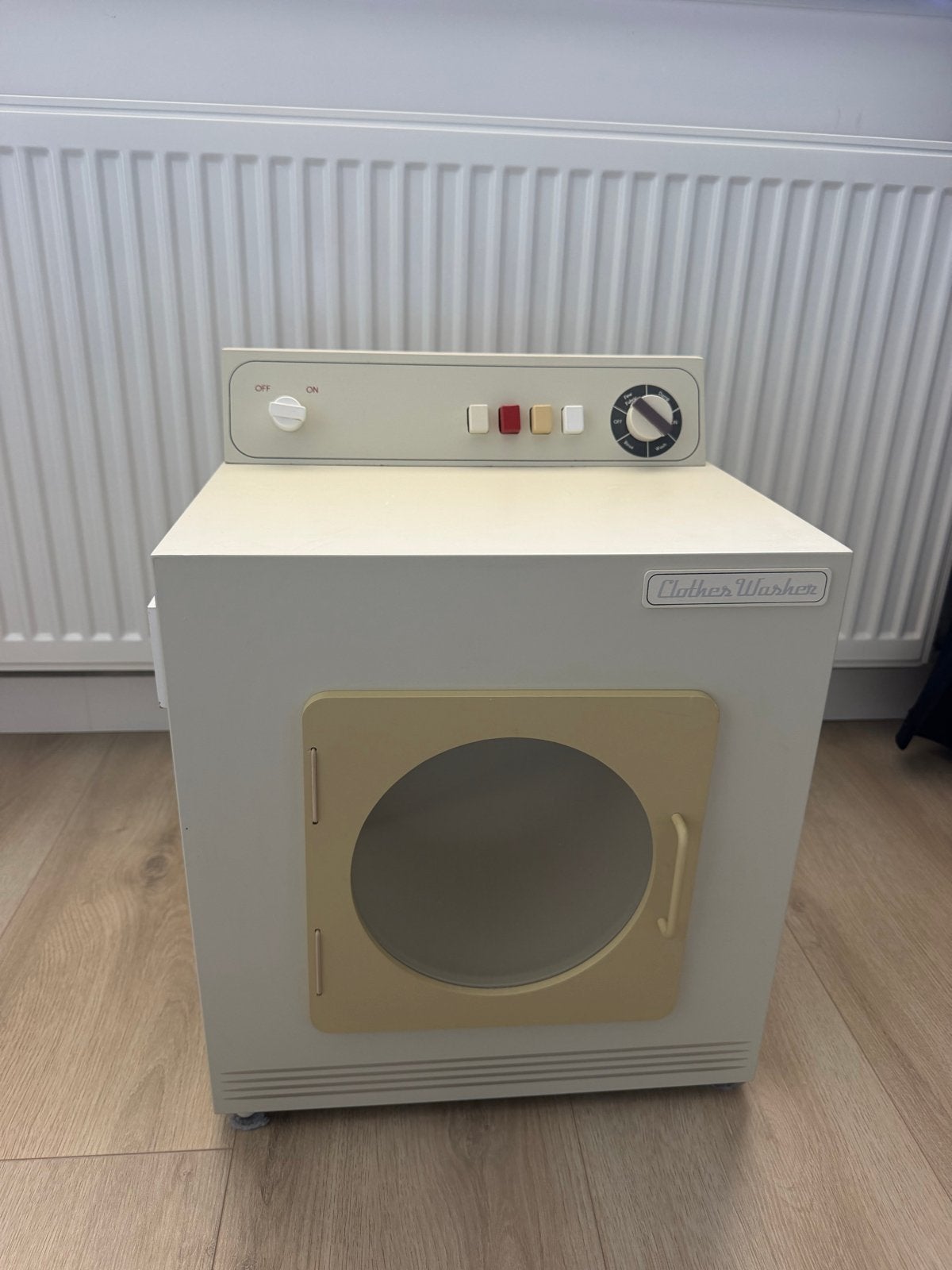 Zara Home houten speelgoed wasmachine, Kinderen en Baby's, Ophalen, Zo goed als nieuw, Jongen of Meisje