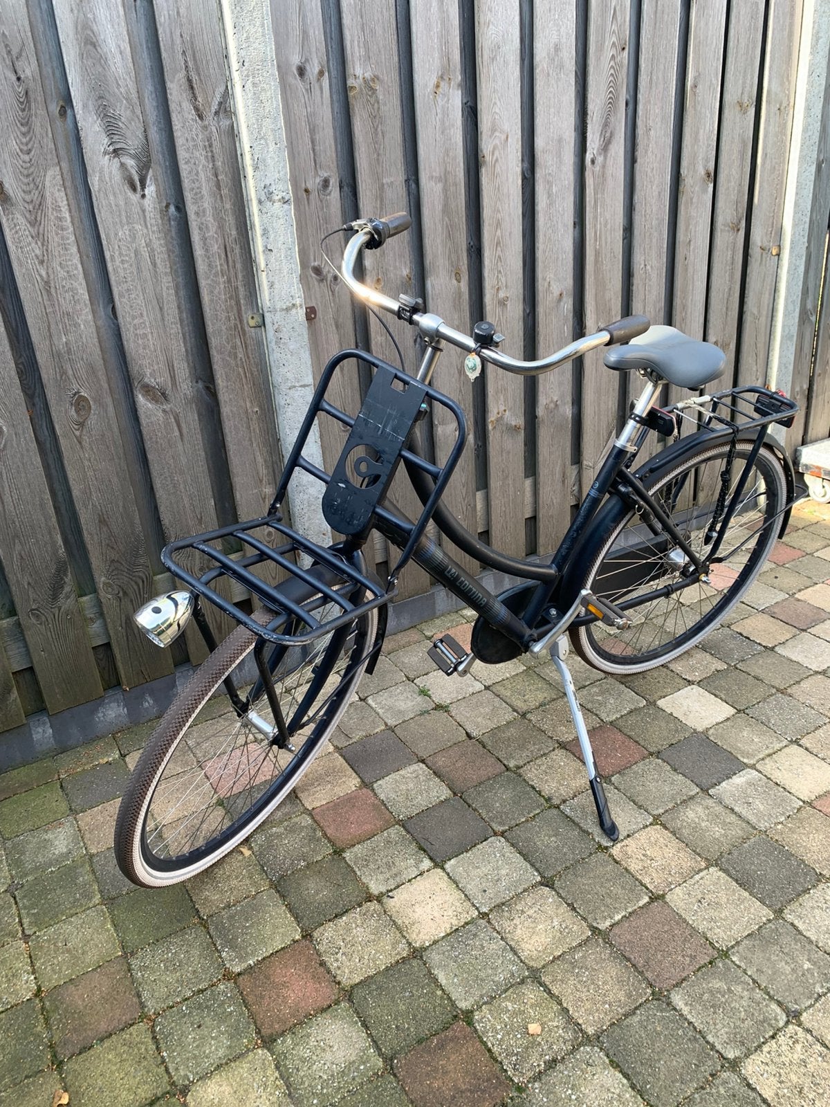 Te koop oma-transportfiets, Fietsen en Brommers, Ophalen, Terugtraprem, Gebruikt, Versnellingen