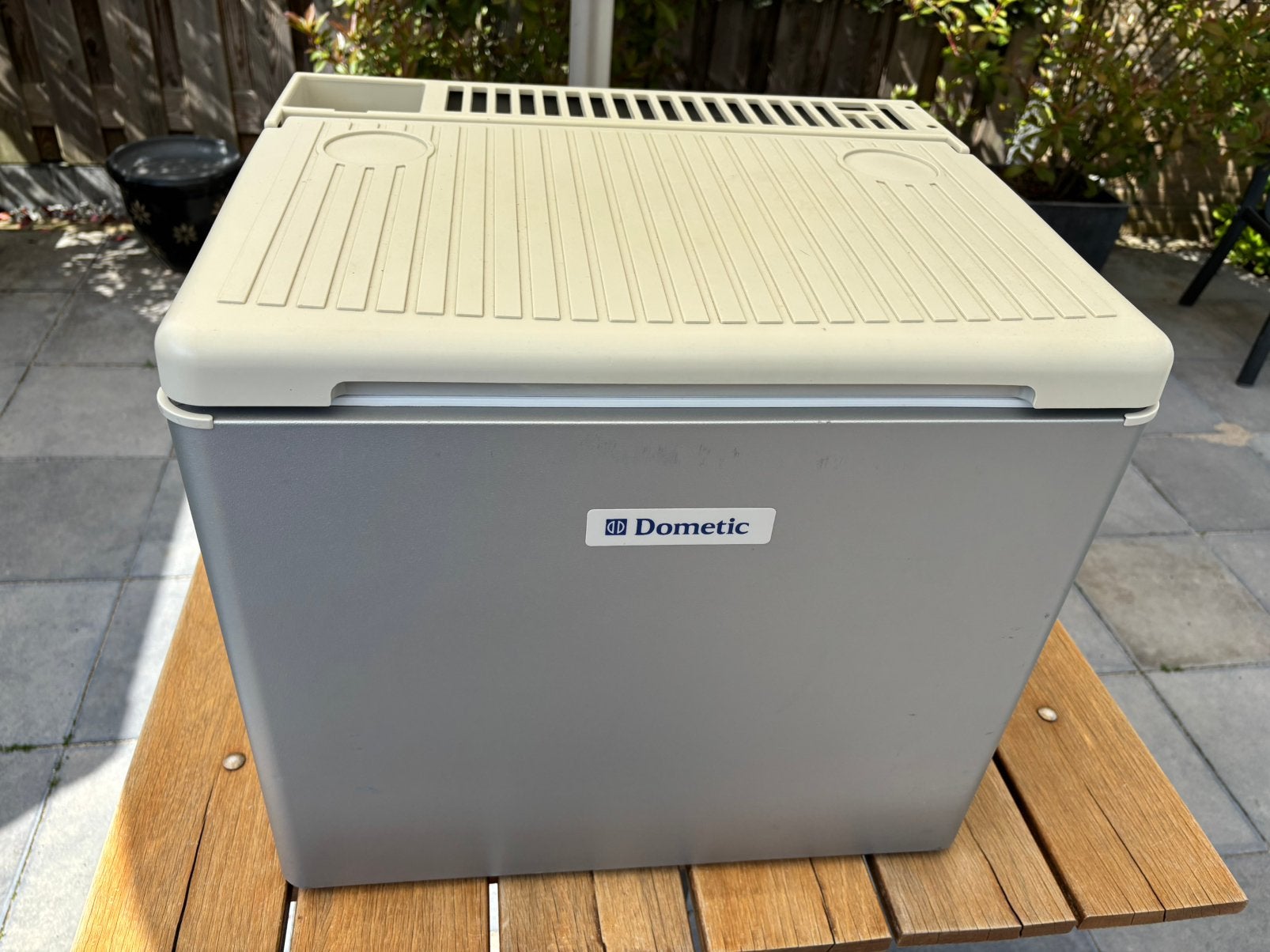 Te koop camping koelbox, Ophalen, Zo goed als nieuw, Elektrisch