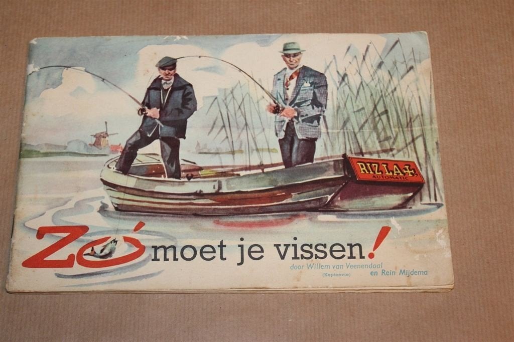 Zo Moet Je Vissen — Compleet Plaatjesalbum 1958, Boeken, Ophalen of Verzenden, Gelezen