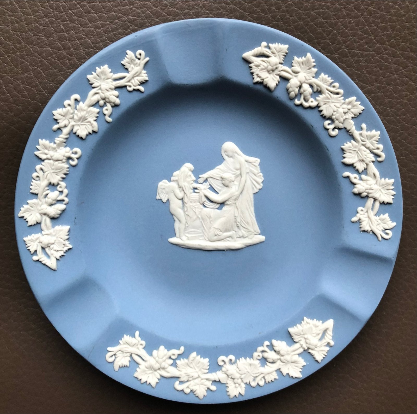 Wedgwood Jasperware asbak/schaaltje - Blauw, Ophalen of Verzenden