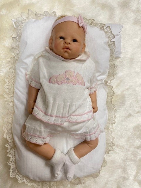 Nel de Man OOAK baby g modelene ong 56cm., Ophalen of Verzenden, Nieuw, Babypop, Levensecht of Reborn