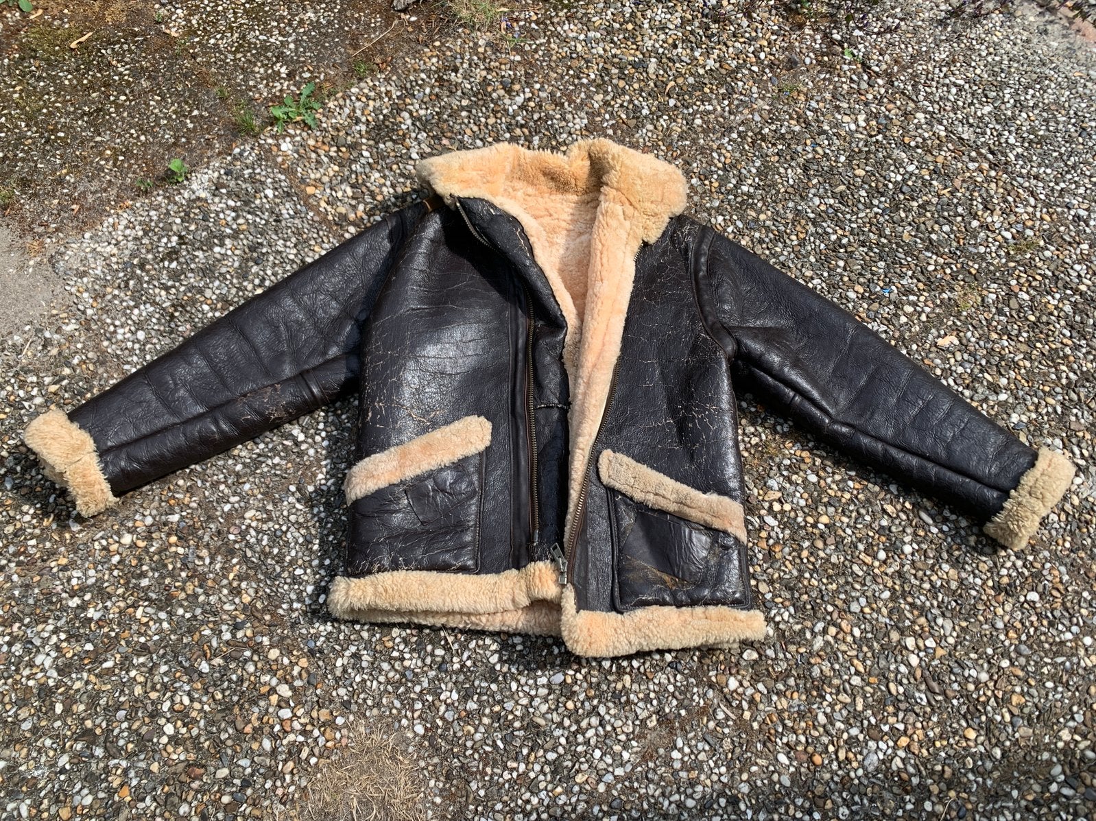 RAF MK VI lammycoat Shearling jas ( Irvin / Eastman ), Ophalen of Verzenden