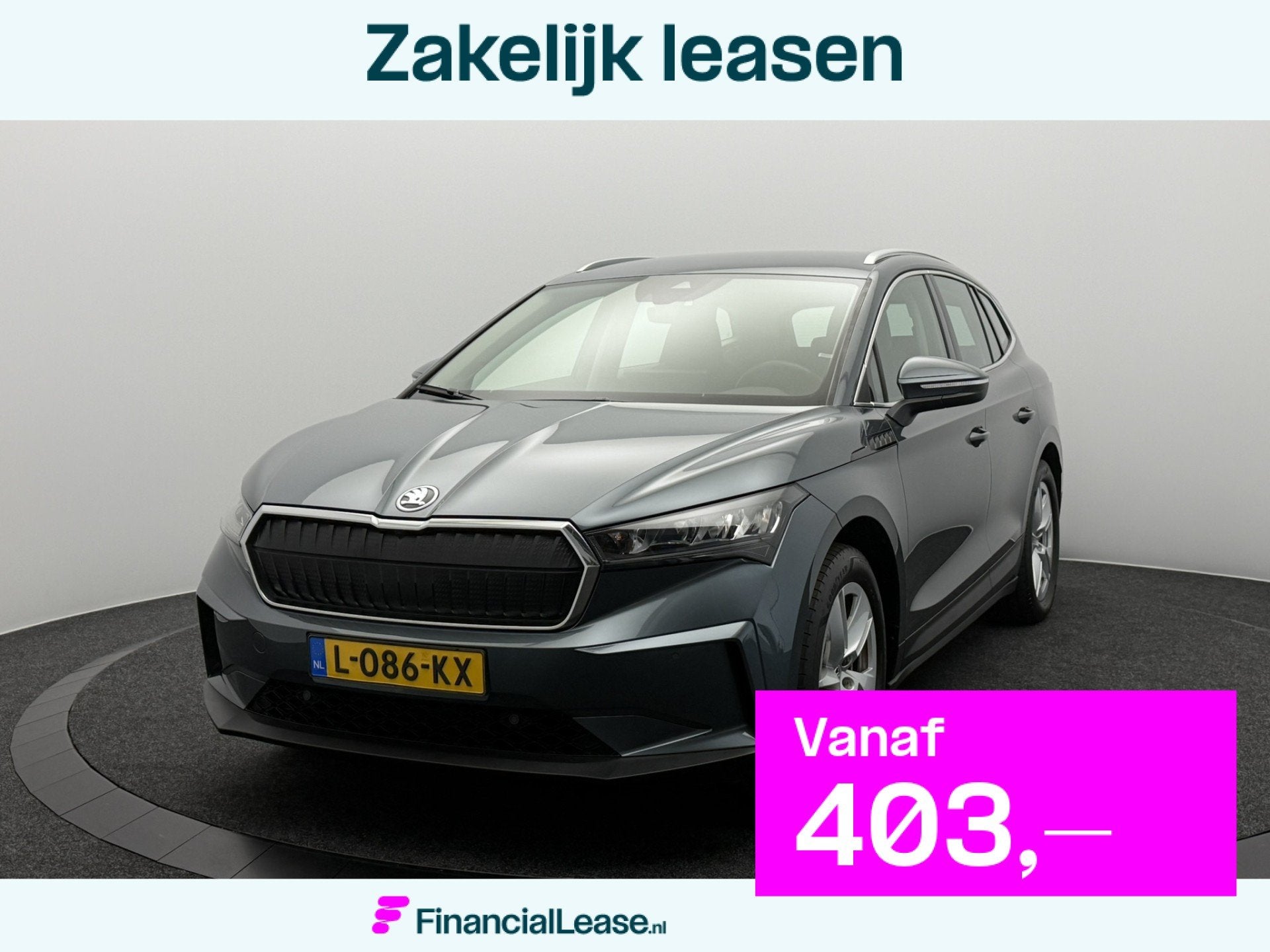 Skoda Enyaq iV 80 SOH 91,1% | Trekhaak Elektrisch | Camera |, Dealer onderhouden, Achterwielaandrijving, Gebruikt, Zwart