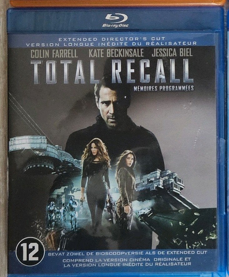 Total Recall Blu-ray zgan, Ophalen, Zo goed als nieuw, Blu-ray, Actie