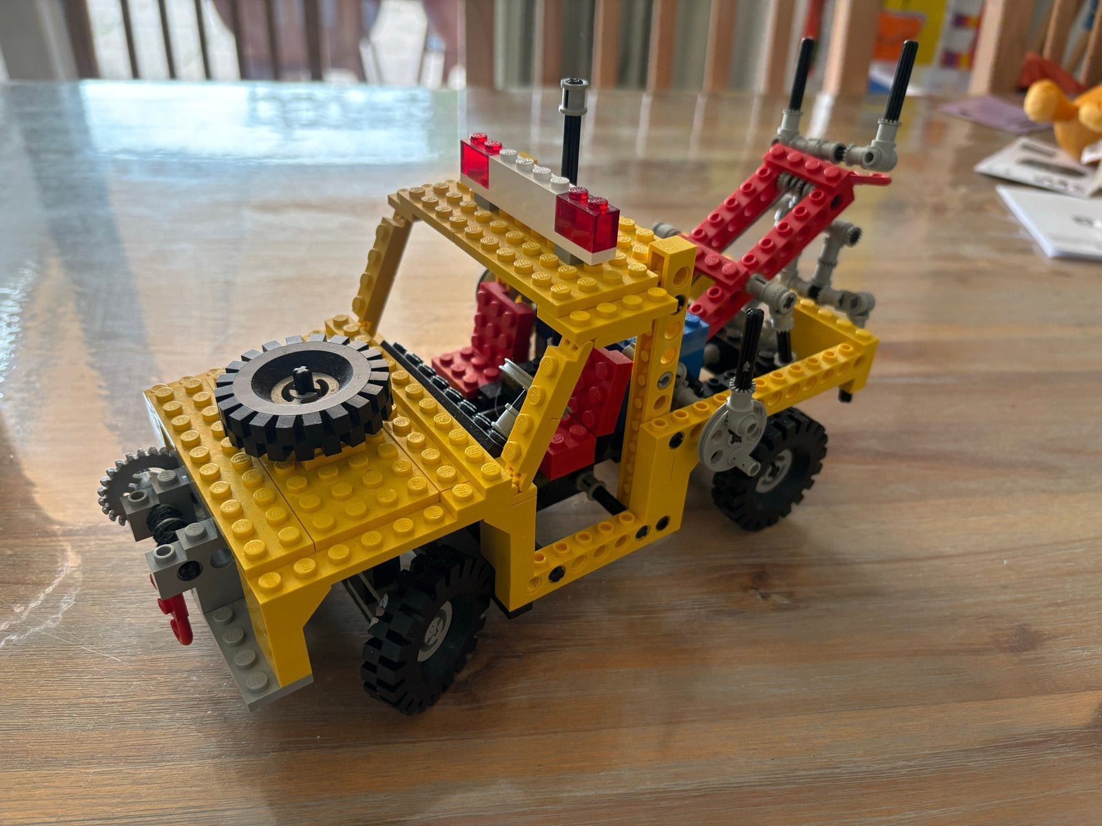 Lego Technic 8846 Takelwagen - Compleet uit 1981, Gebruikt, Lego, Ophalen of Verzenden, Complete set