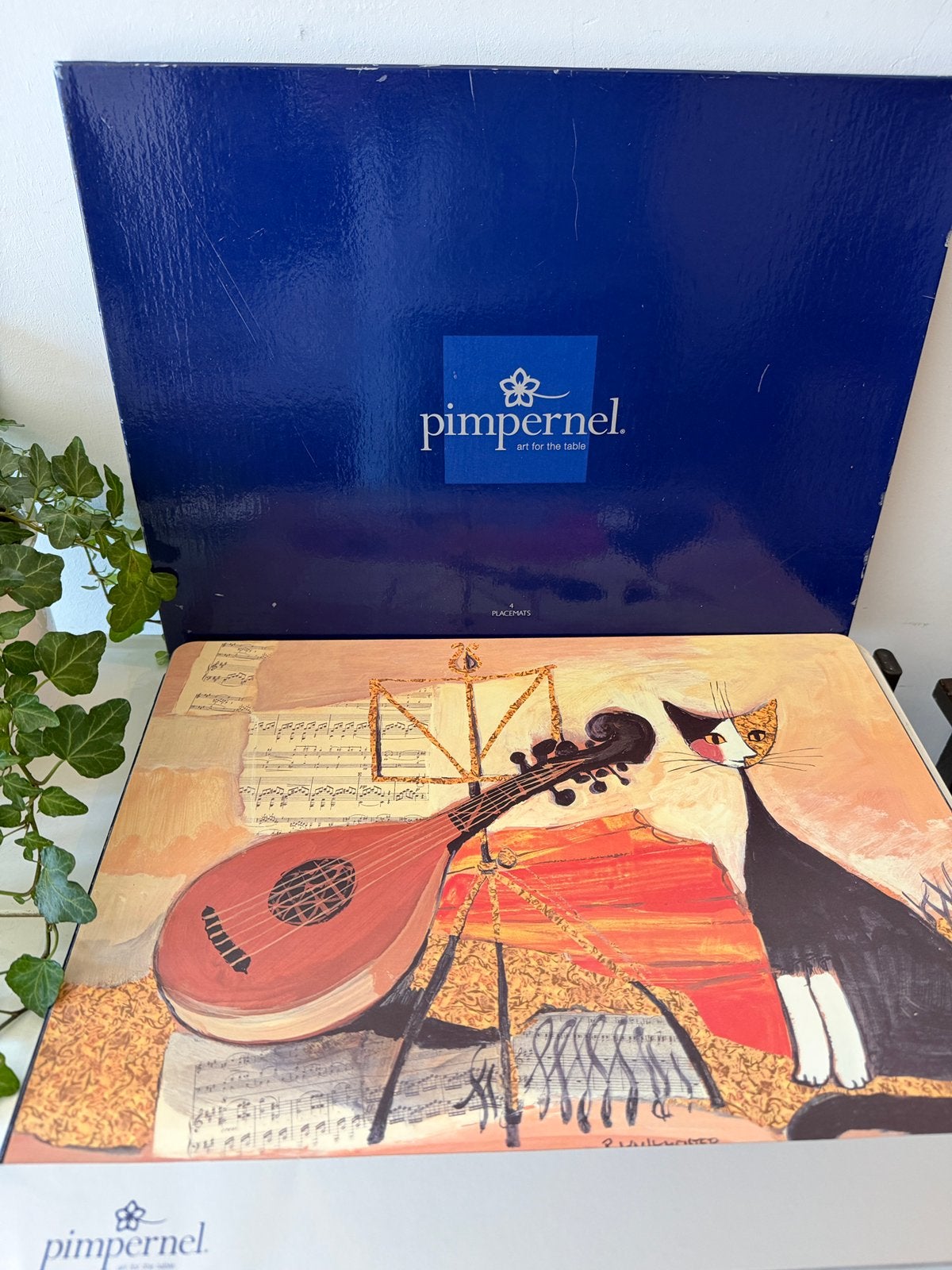Pimpernel placemats in orginel doos Rosina Wachtmeister, Ophalen of Verzenden