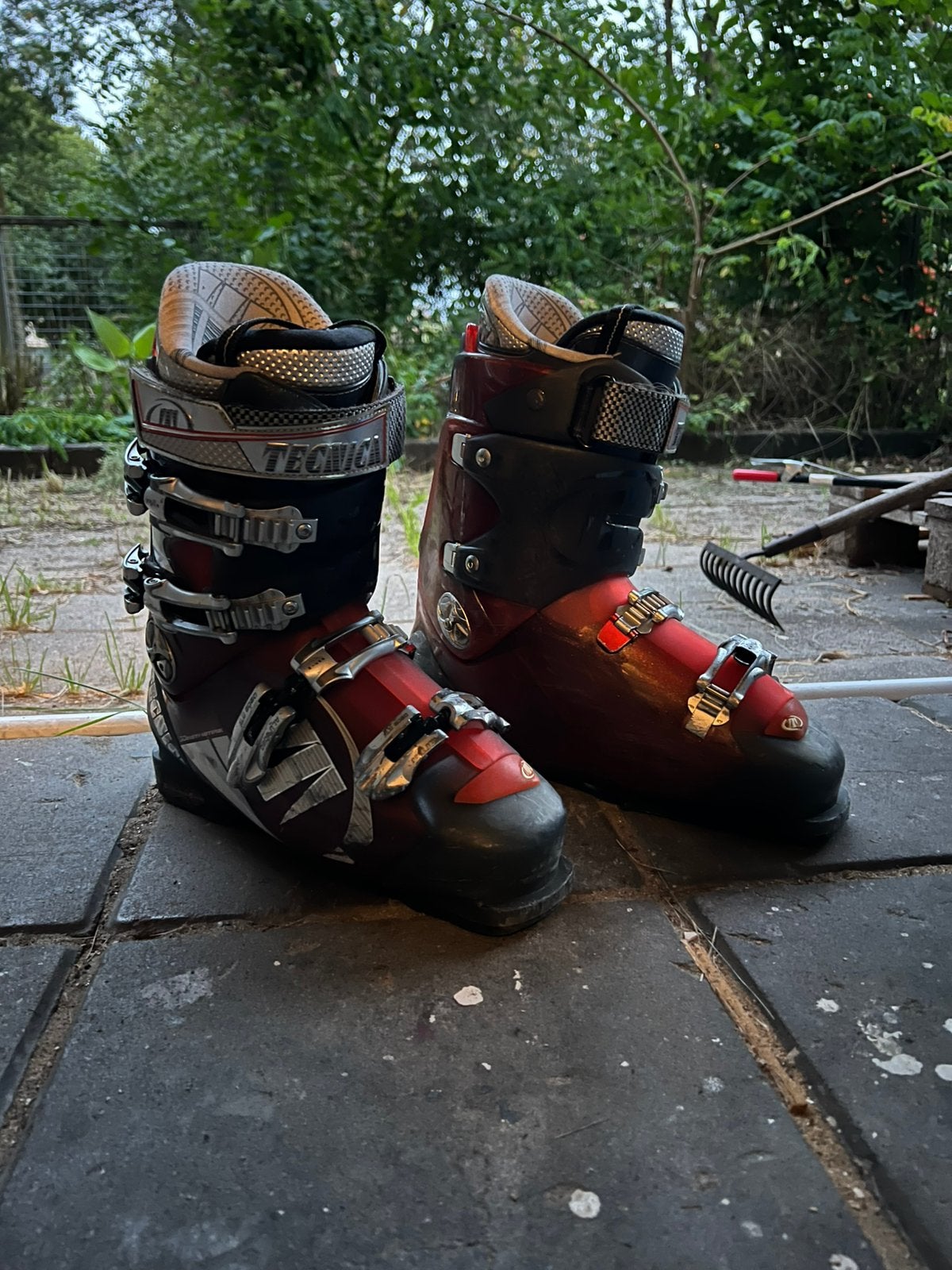 Ski schoenen Tecnica Diablo Flame maat 43,5 - 44,5, Sport en Fitness, 160 tot 180 cm, Gebruikt, Schoenen, Skiën