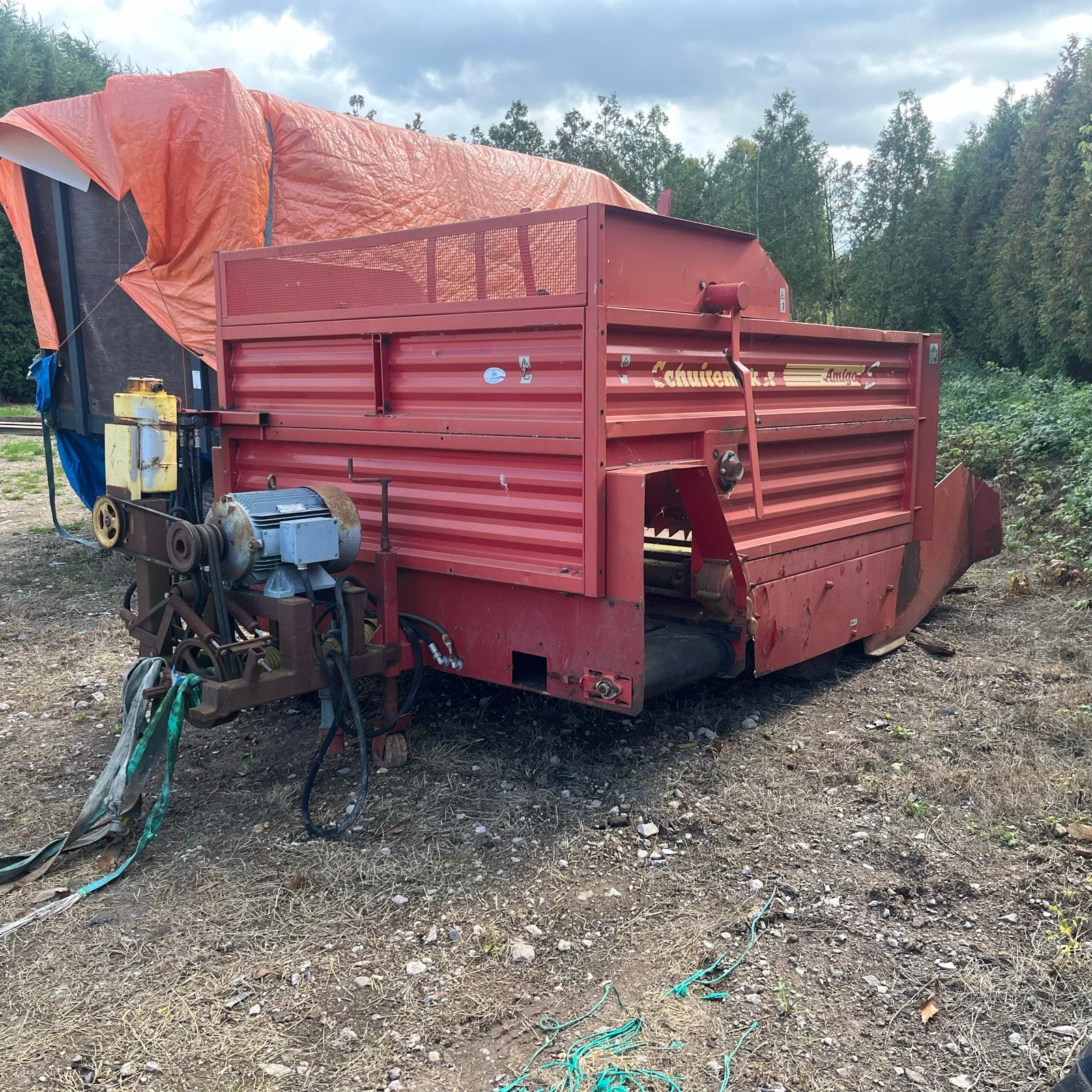 Schuitemaker Amigo S voerwagen met elektromotor, Ophalen, Veehouderij, Voertechniek