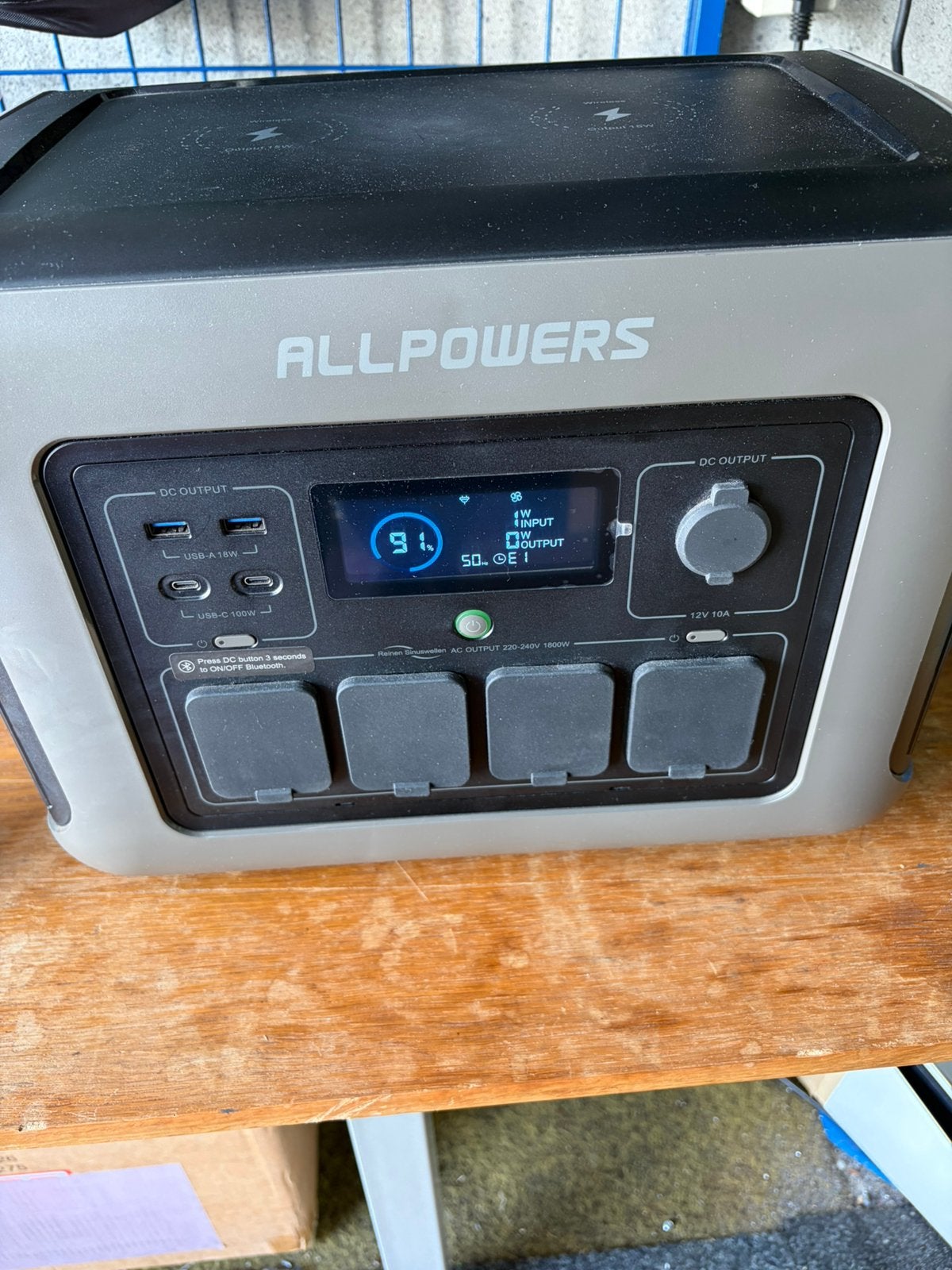 Voor de techneut. 1800w 1024wh Powerstation, Ophalen, Gebruikt