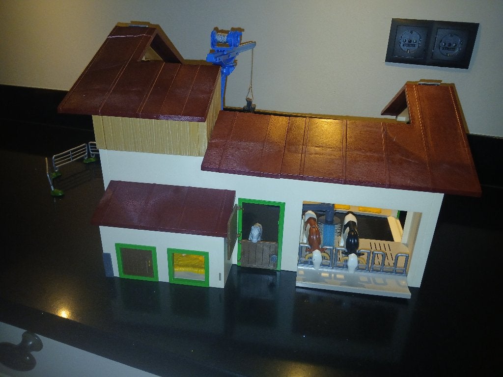 Playmobil boerderij, Ophalen, Gebruikt