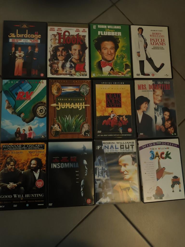 Dvd pakket Robin Williams, Cd's en Dvd's, Alle leeftijden, Ophalen of Verzenden, Zo goed als nieuw, Komedie