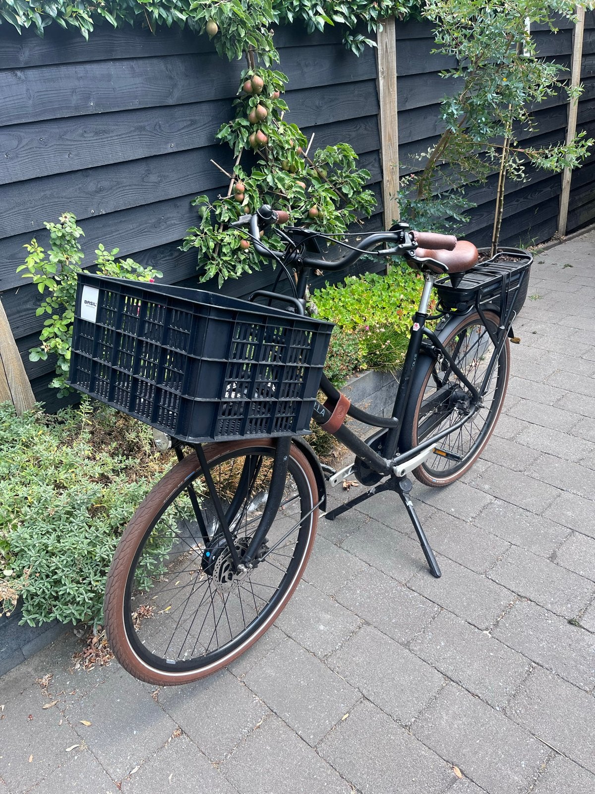Stella Dolce elektrische damesfiets met mand, Gebruikt, 51 tot 55 cm, 30 tot 50 km per accu, Ophalen