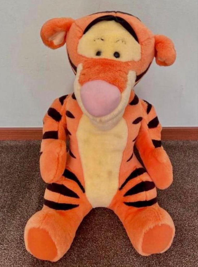 Schattige Tijgertje knuffel - Winnie de Poeh, Kinderen en Baby's, Speelgoed | Knuffels en Pluche, Oranje, Disney, Ophalen of Verzenden