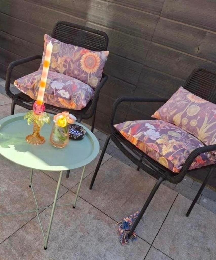 Hartman kussens jaar oud met rits teab vandaag, Tuin en Terras, Ophalen of Verzenden, Zo goed als nieuw, Kunststof