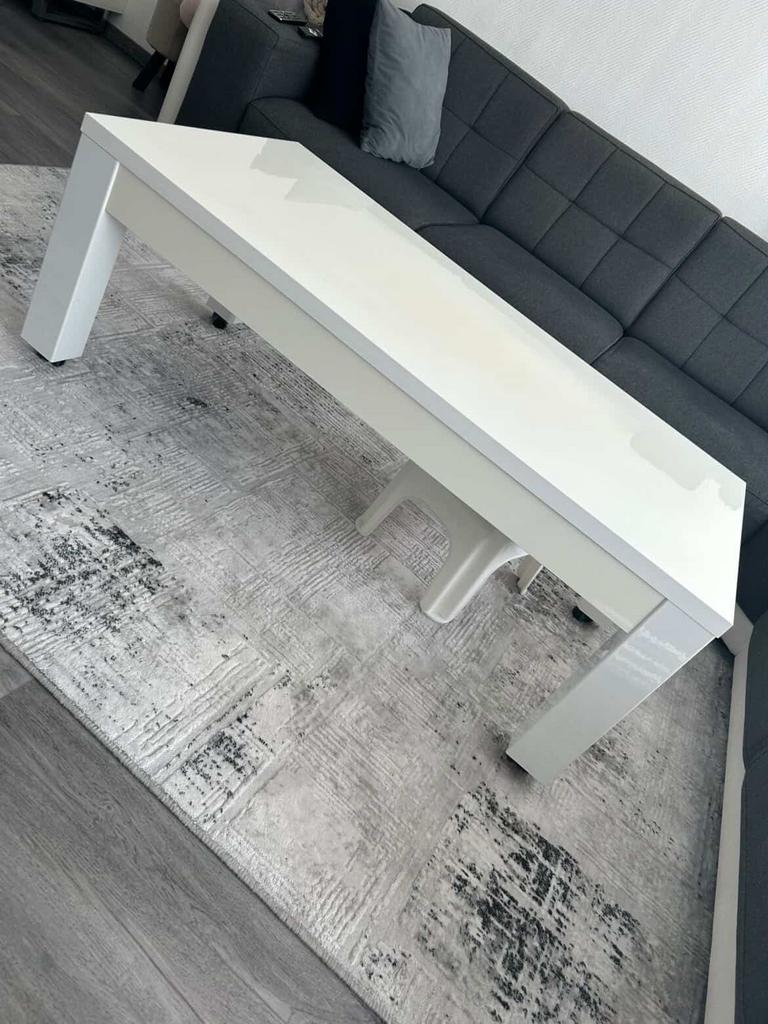 Salontafel klein, Ophalen, 100 tot 150 cm, 50 tot 100 cm, Zo goed als nieuw