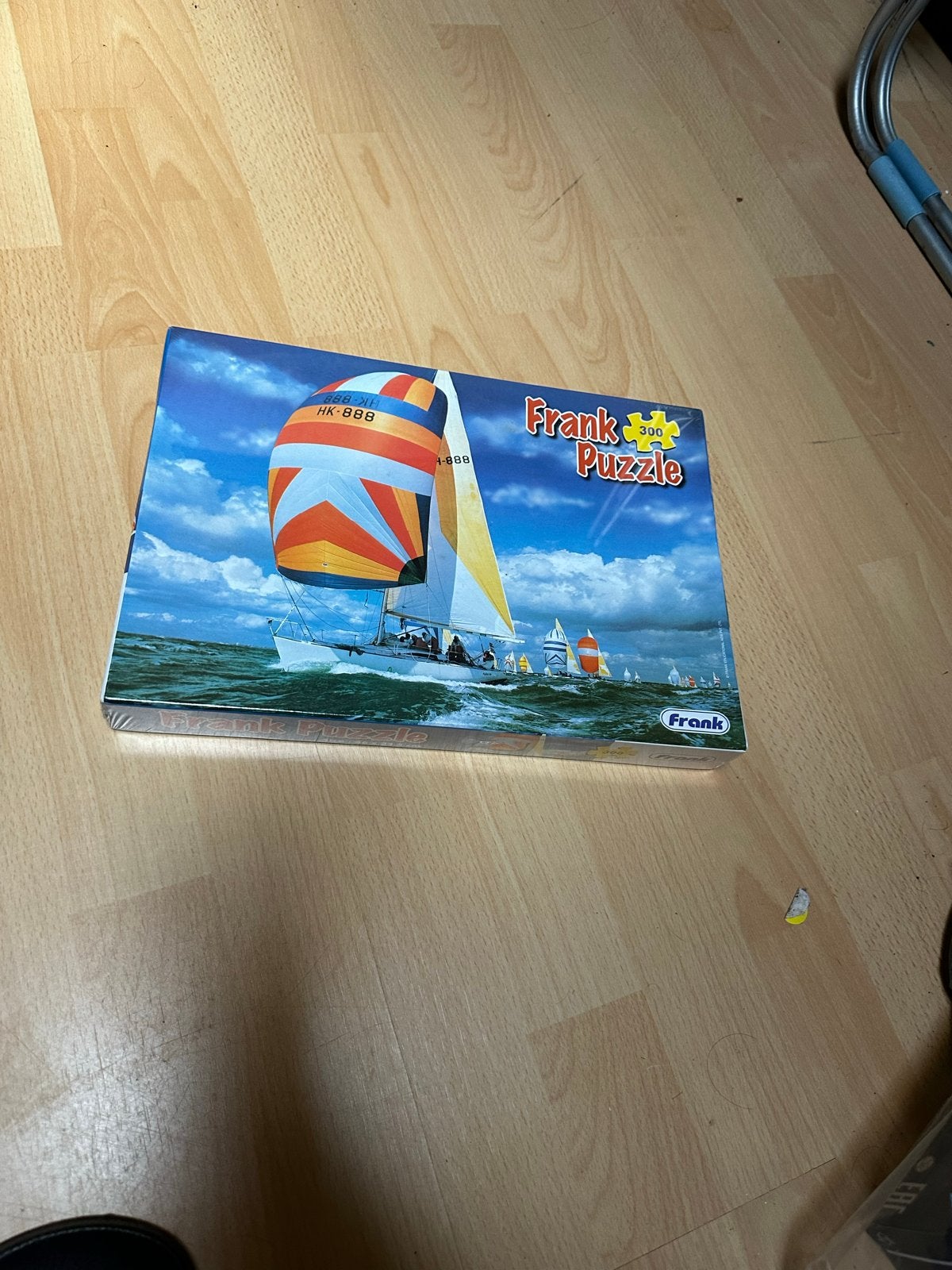 Frank Legpuzzel Zeilboot 300 Stukjes, Ophalen, Minder dan 500 stukjes, Nieuw, Legpuzzel