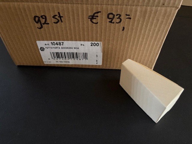 uitdeel taart doosjes scai aantal 92 stuks samen, Ophalen of Verzenden, Nieuw, Versiering