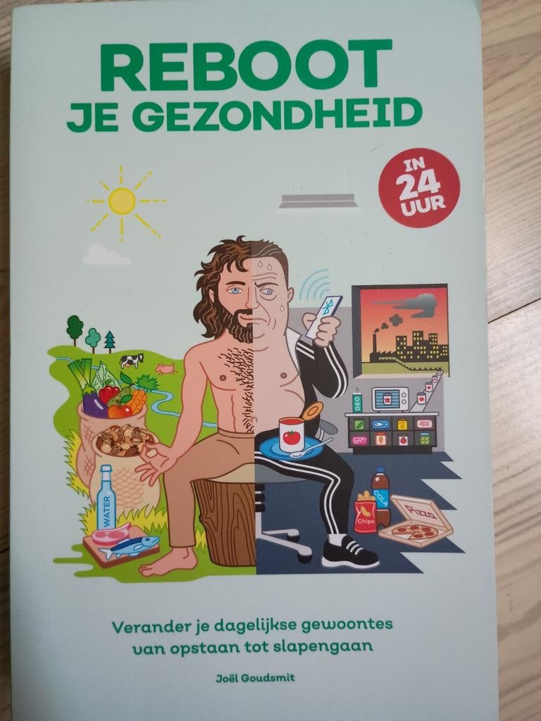 Joël Goudsmit - Reboot je gezondheid in 24 uur, Ophalen of Verzenden, Zo goed als nieuw, Joël Goudsmit