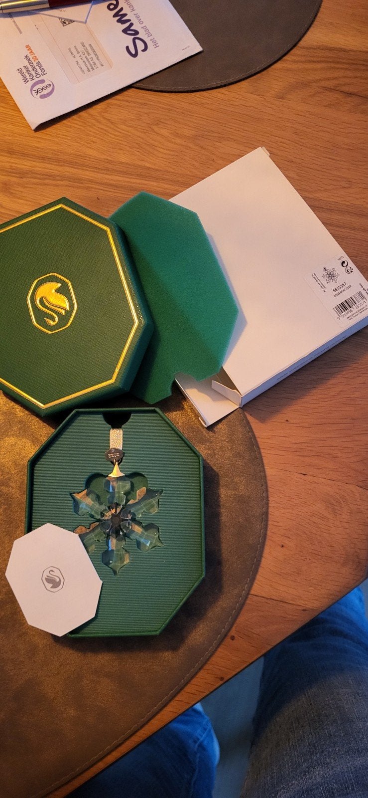 Swarovski Ornament 2022 - Nieuw in Doos, Ophalen of Verzenden, Nieuw, Huisaccessoire