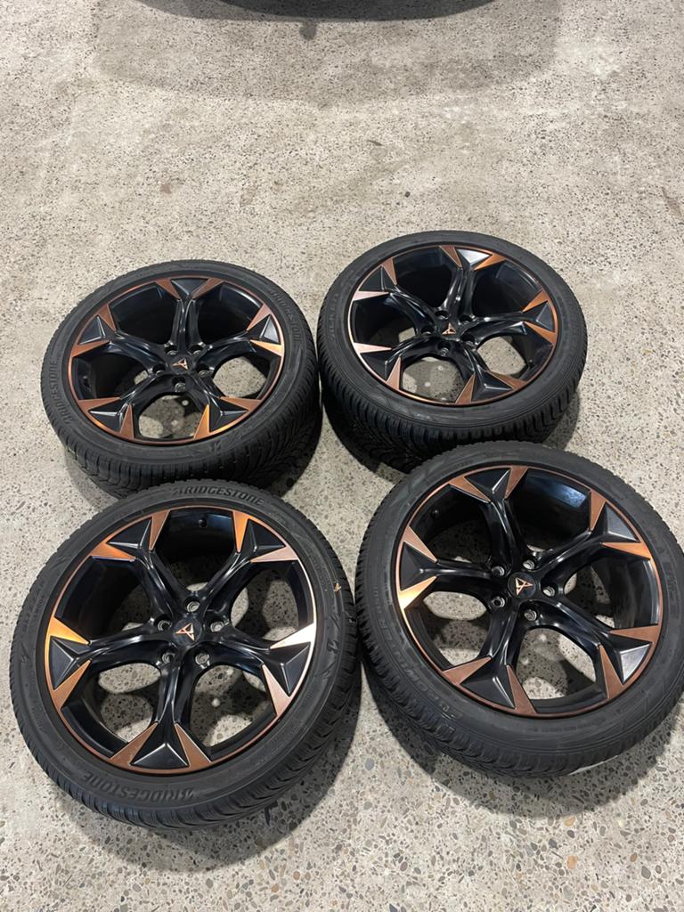 Cupra Formentor Copper velgen 19 inch origineel, Banden en Velgen, Winterbanden, 235 mm, Ophalen