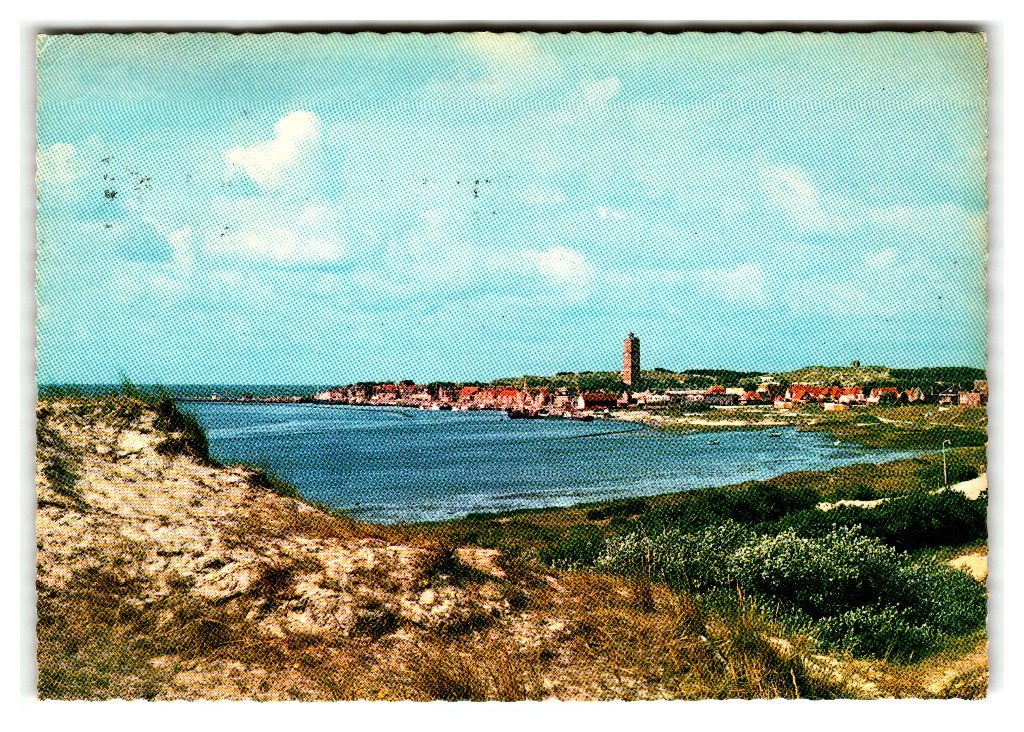 Terschelling, Gezicht voor de Dellewal, Verzenden, 1960 tot 1980, Gelopen, Waddeneilanden