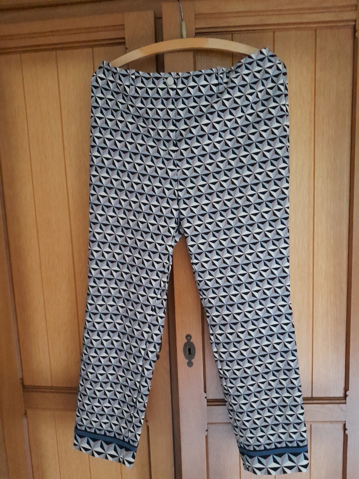 Broek pantalon van Cambio maat 42 Ros summer cropped., Cambio, Verzenden, Zo goed als nieuw, Maat 42/44 (L)