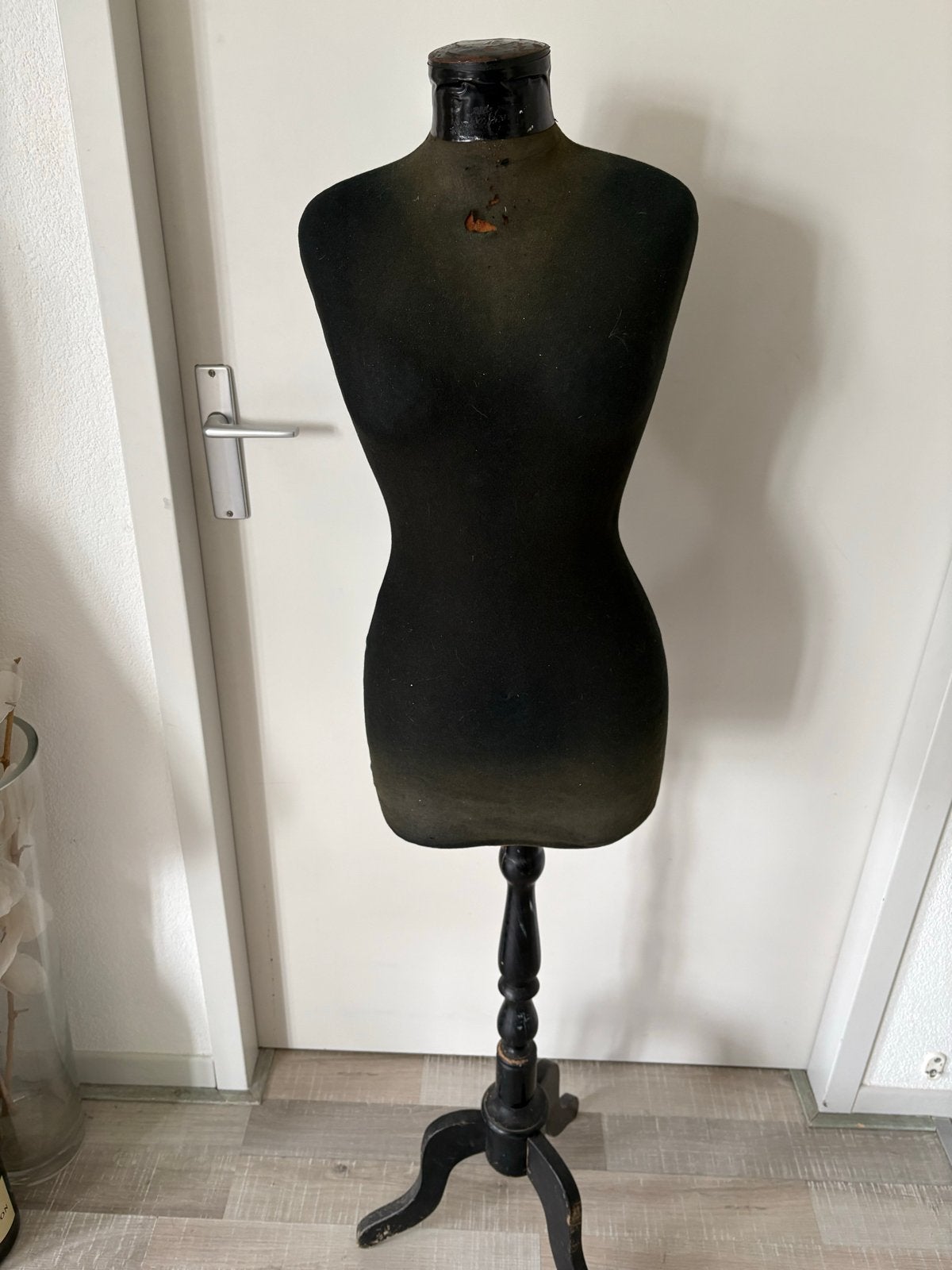 Antieke Franse Couture Paspop - ca. 1900-1925 - Zwart, Antiek en Kunst, Ophalen of Verzenden