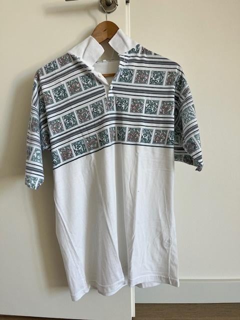 Sport / tennis shirt Sportswear maat L, Ophalen of Verzenden, Gedragen, Maat 52/54 (L), Wit