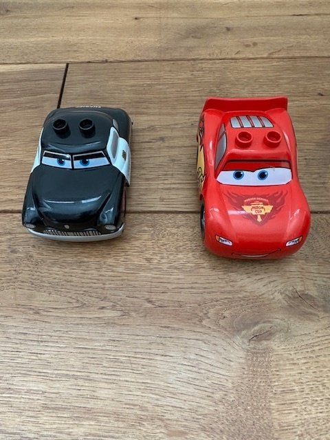 duplo cars 2 auto's, Ophalen of Verzenden, Gebruikt, Duplo
