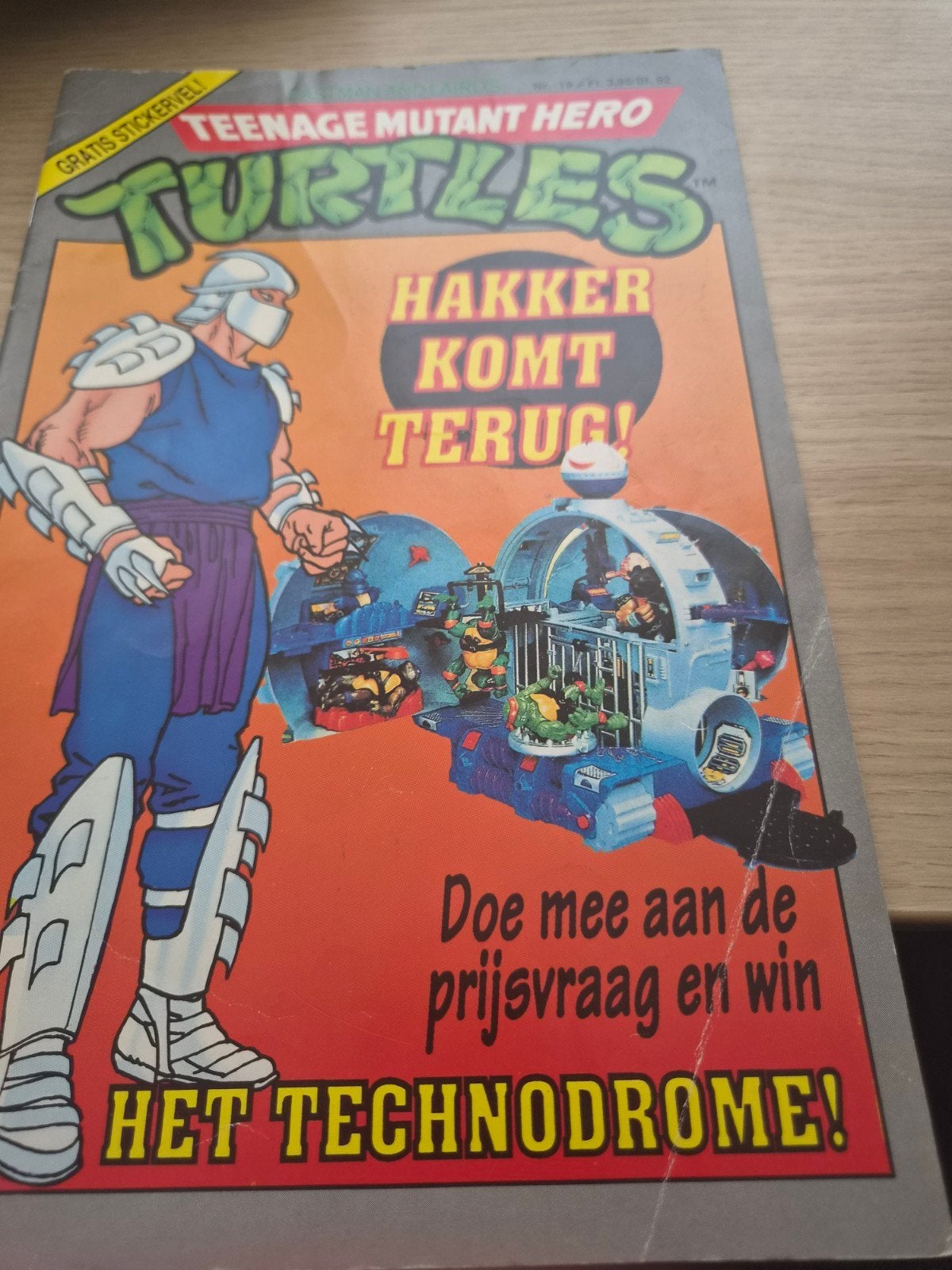 Teenage Mutant Hero Turtles: Hakker Komt Terug!, Boeken, Stripboeken, Ophalen of Verzenden