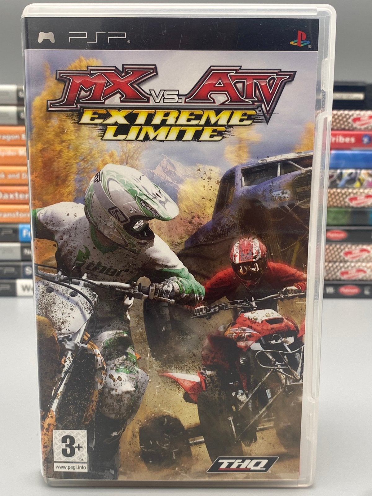MX vs. ATV Extreme Limit - PSP PlayStation Portable Game CIB, Racen en Vliegen, 2 spelers, Ophalen of Verzenden, Zo goed als nieuw