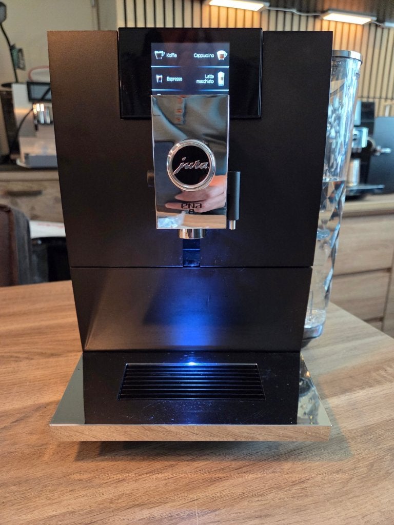 Jura ENA 8 Full Metro Black 2021 | (7.205 bereidingen), Jura, 10 kopjes of meer, Koffiemachine, Ophalen of Verzenden