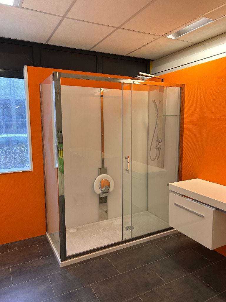 Douchecabine, Ophalen, Zo goed als nieuw, Glas, Douche