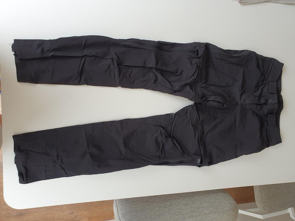 Zwarte afritsbroek - Ideaal voor wandelen/outdoor, Zwart, Ophalen of Verzenden, Zo goed als nieuw, Lang