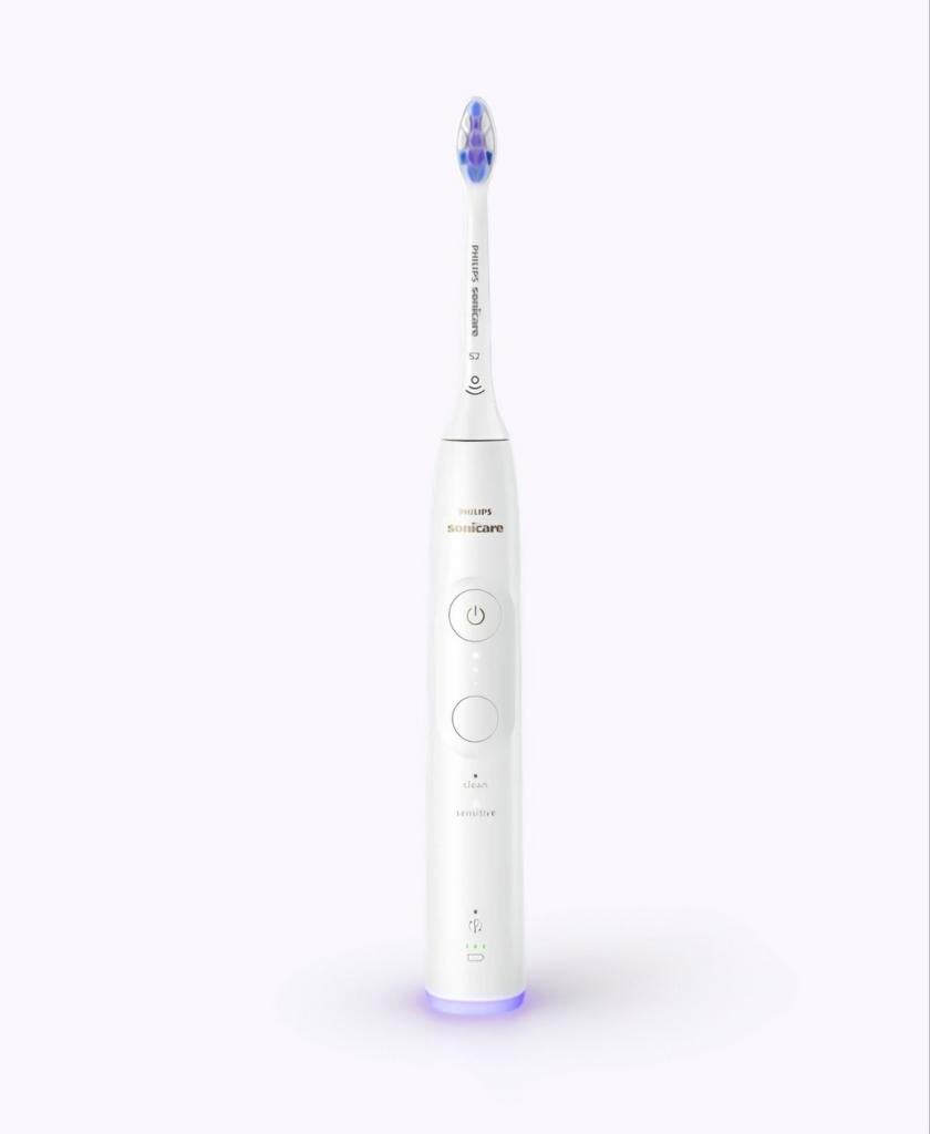 Philips Sonicare electrische tandenborstel + 5 opzetborstels, Verzenden, Nieuw, Tandenborstel