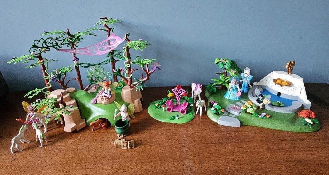 playmobil feeën elfjes sprookjesbos, Ophalen of Verzenden