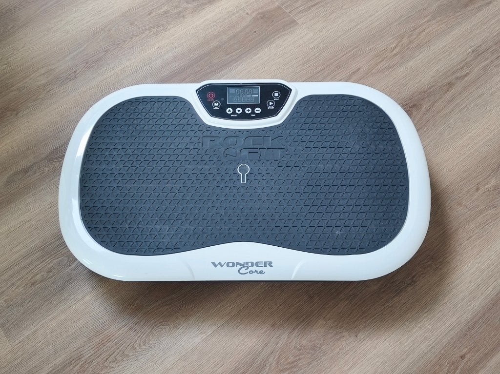 Rock fit (wonder care) fitness apparaat, Ophalen, Benen, Trilplaat, Zo goed als nieuw