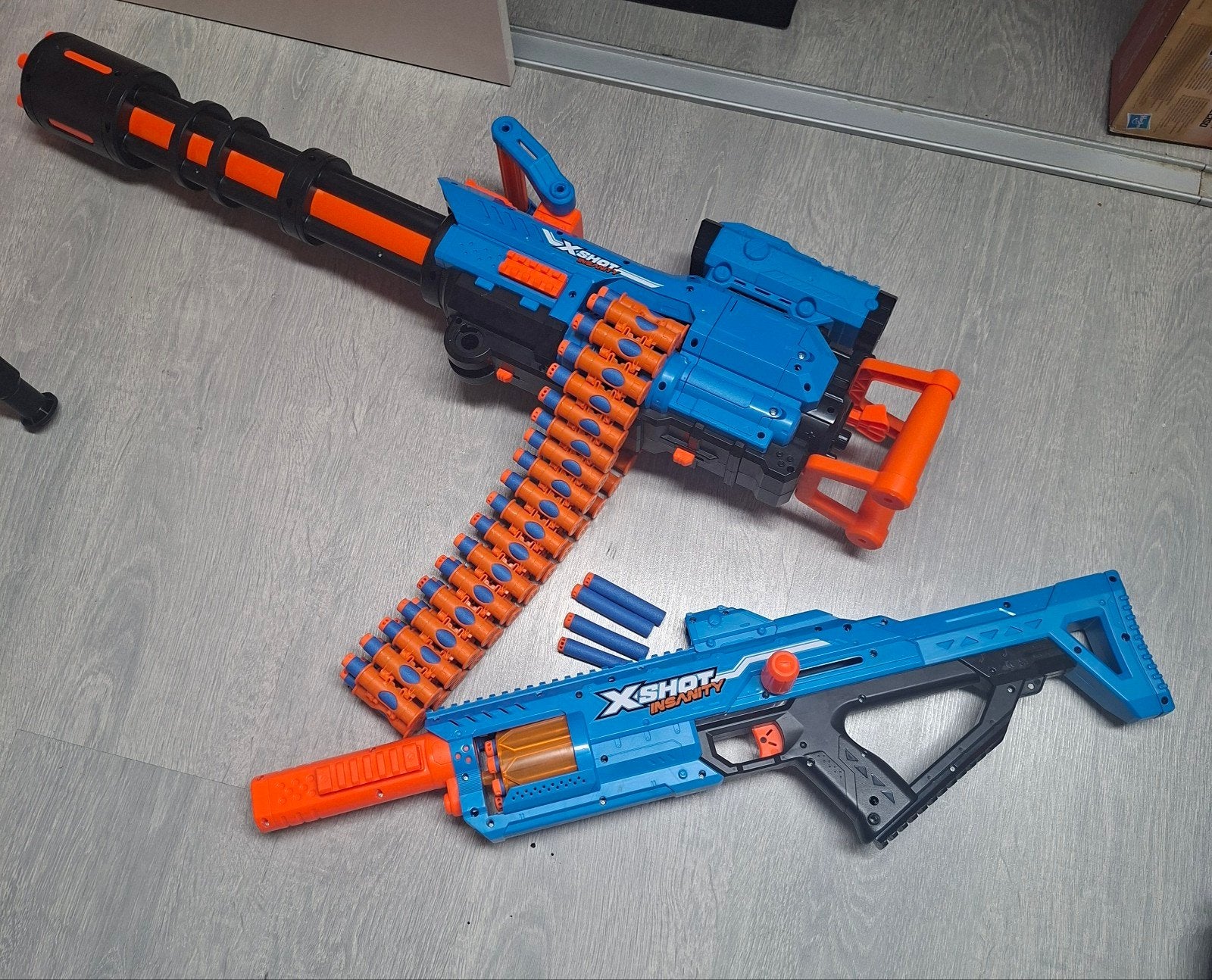 xshot insanity, Ophalen, Gebruikt