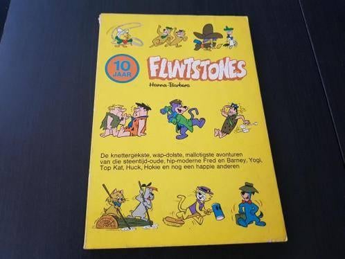De Flintstones 10 jaar, Gelezen, Eén stripboek, Ophalen of Verzenden, Hanna-Barbera