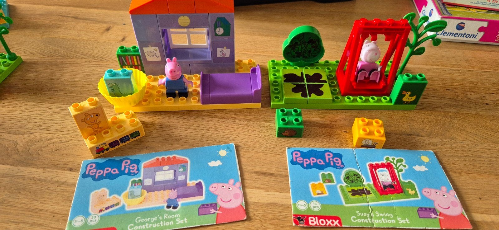 Peppa Pig Speelgoed Collectie: Huis, School, Bloxx Sets, Ophalen of Verzenden, Gebruikt, Overige merken