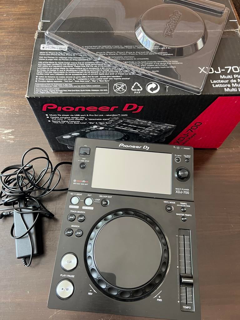 Pioneer XDJ-700 Multi Player - Zo goed als nieuw + decksaver, Muziek en Instrumenten, Ophalen, Zo goed als nieuw, Dj-set, Pioneer