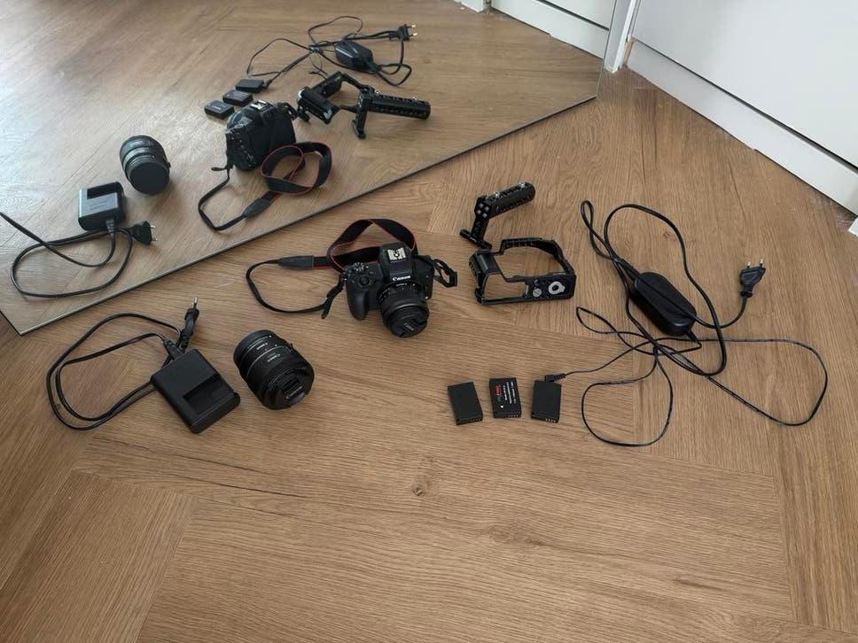 Canon EOS M50 Mark II Compleet met 50mm Lens & Accessoires, Audio, Tv en Foto, Fotocamera's Digitaal, Ophalen, Canon, Compact