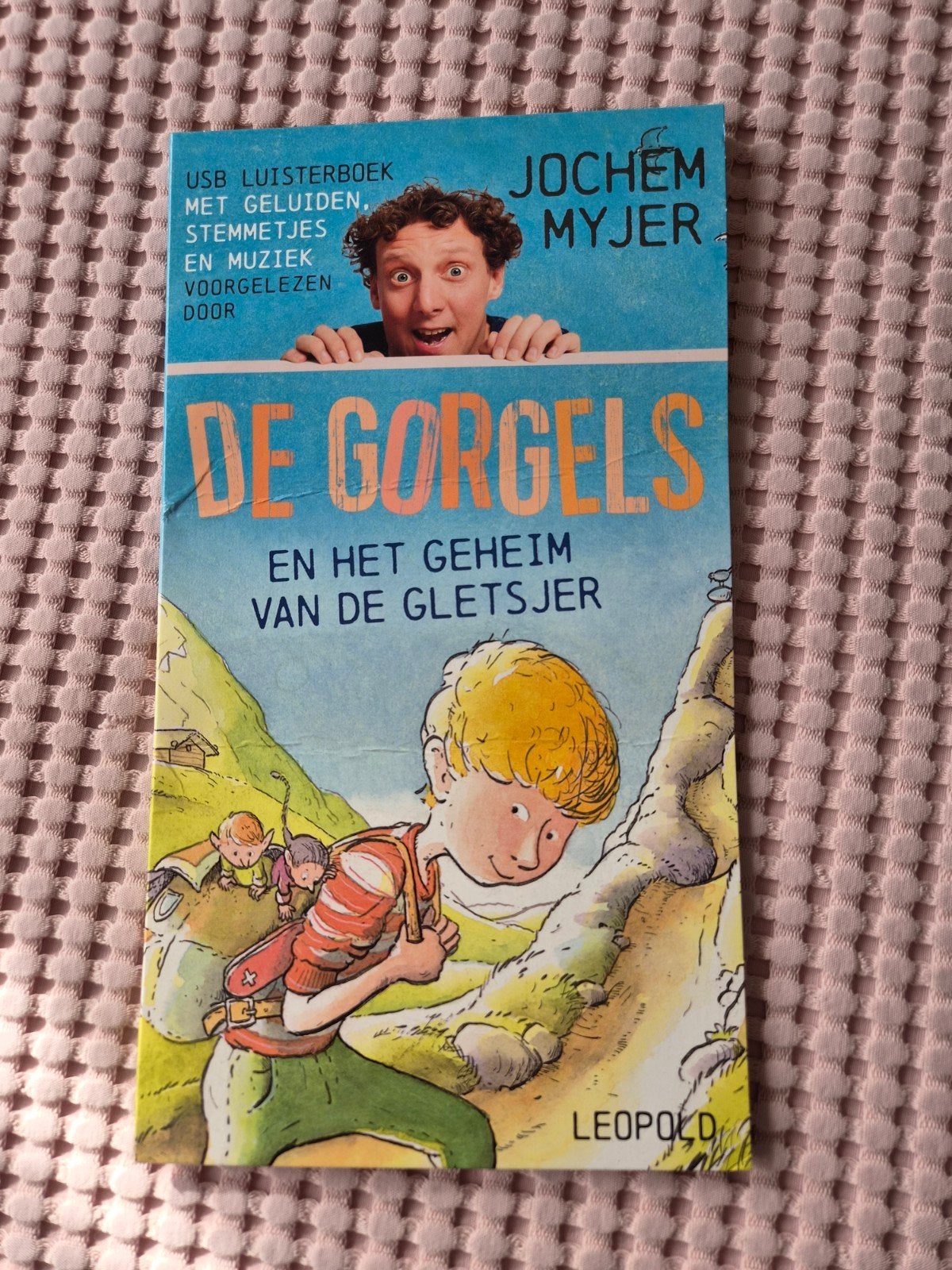 Jochem Myjer De Gorgels en het geheim van de gletsjer (USB), Boeken, Ophalen of Verzenden, Zo goed als nieuw, Jochem Myjer, Fictie